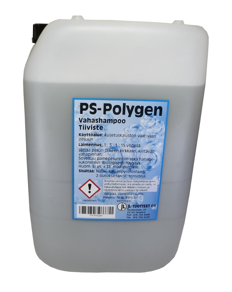 PESUAINE 25L PS-POLYGEN VAHASHAMPOO