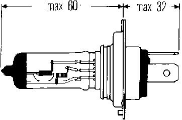 LAMPPU 12V H4