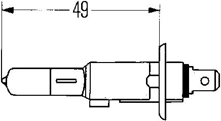 LAMPPU 24V H1 VAHVISTETTU