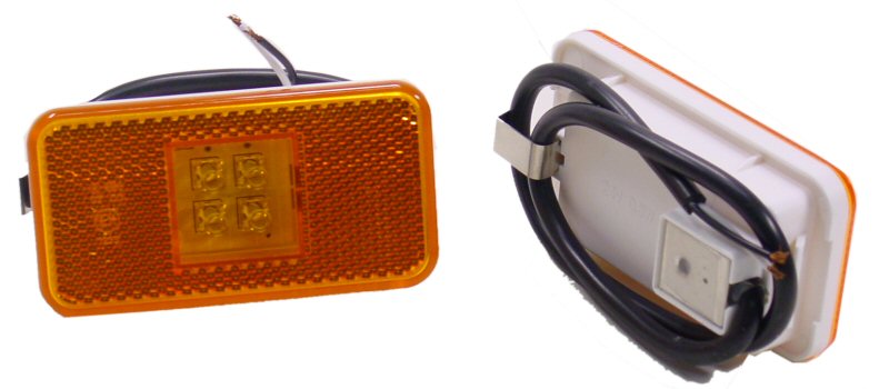 ÄÄRIVALO SC 4,R-SRJ KELT. LED,JOHDOLLA