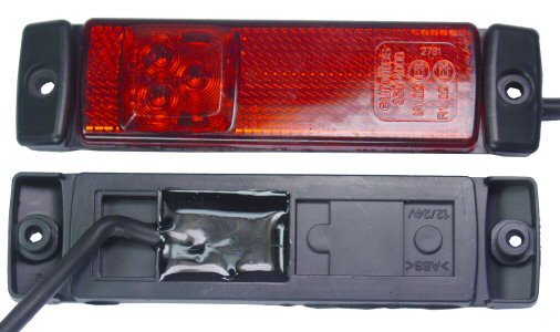 ÄÄRIVALO HELLA PUN. LED 24V