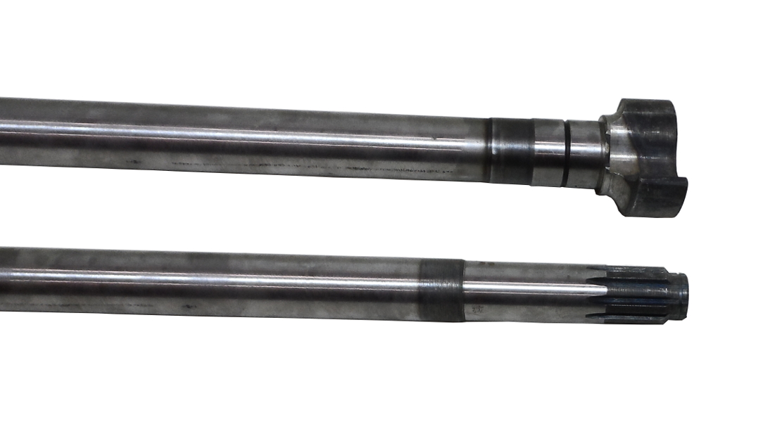 S-AKSELI ROR TE 630MM VAS.