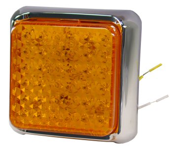 ÄÄRIVALO LED KELT. 24V 36XLED 100X100X30