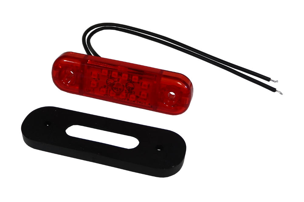 ÄÄRIVALO LED PUN SLIM 12 LEDIÄ