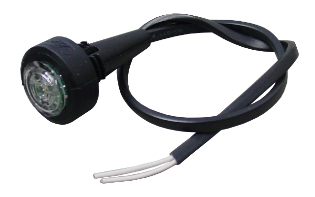 ÄÄRIVALO KIRK. LED PYÖREÄ 36MM 1.LED 12-24V