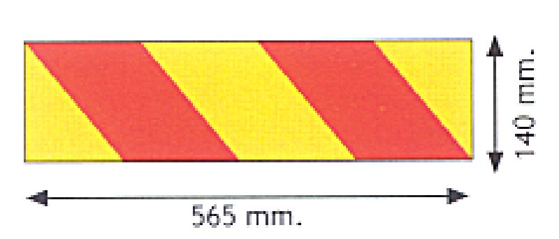 MERKKIKILPIPARI VETOAUTOON 132x565