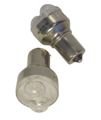LAMPPU LED 24V 21W PUNAINEN BA15S
